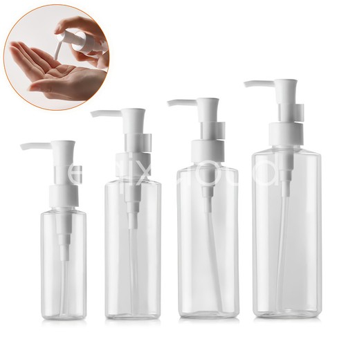 50ml 100ml 200ml - flat, clear