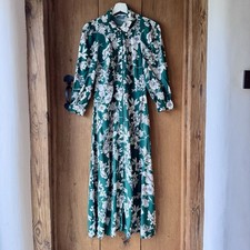 Zara Green Floral Print Shirt