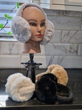 Faux Fur Ear Muffs Warm, Fluffy, Soft, Skin-Friendly