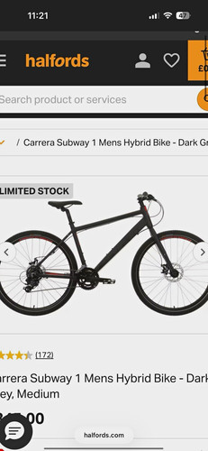 Carrera subway mens - 1, hybrid