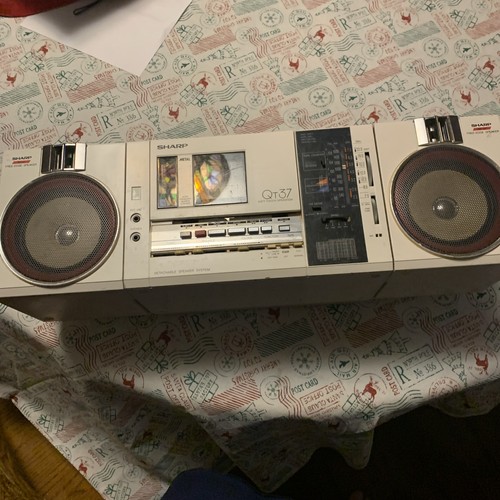 Sharp qt37z white - white, radio