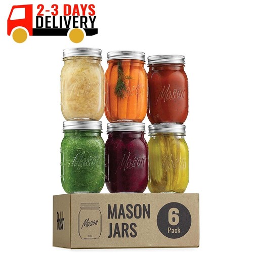 500ml glass mason - mason, with