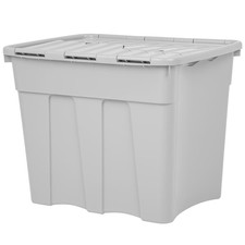 80 Litre Grey Croc Box & Lid -