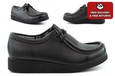 Boys School Shoes Coated