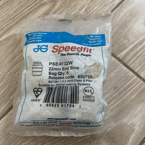 Speedfit 22mm stop - jg,