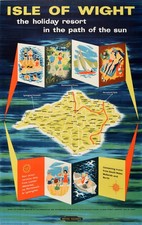 Travel Posters Isle Of Wight