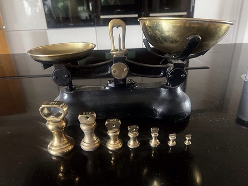 Vintage black kitchen - vintage,