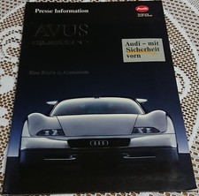 1992 Audi Avus Quattro Press