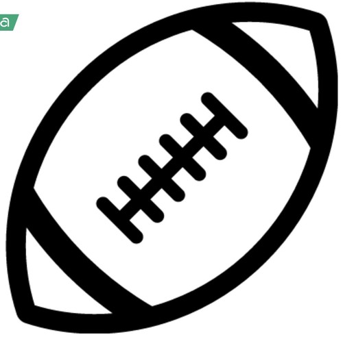 Rugby vinyl decal - decal, sticker