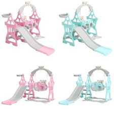 3-in-1 Kid Slide and Swing Set