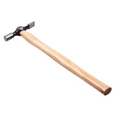 4oz Cross Pein Hammer 13" Wooden Handle Small Pin Panel Tacks Nails Clips