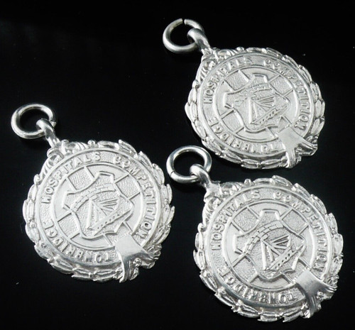 Sterling silver pocket - silver, watch