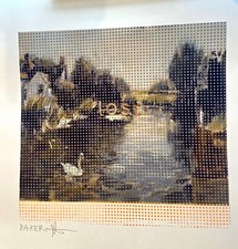  Charming Baker Lost Print  2016 . Archival Inkjet with  Copper leaf overlay 