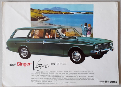 Singer vogue estate car - singer,