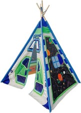 Space Rocket Teepee Kids Play