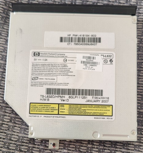 Compaq presario f500 dvd rw - dvd,