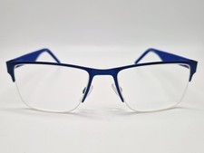 QUIKSILVER QS Lord Eyeglasses Glasses Frames  - Blue Half Rim 140