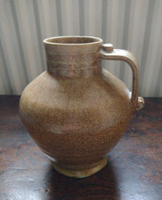 Vintage Dicker Ware Sussex Pottery 1 Handled Vase Jug 16cm Tall