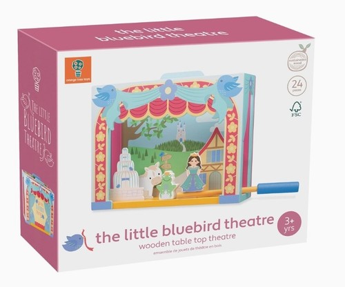 Little bluebird wooden - little,