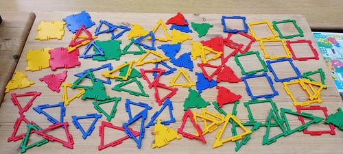Vintage polydron interlocking - vintage,