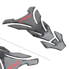 3D Carbon Fiber Red Gas Tank