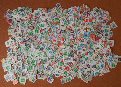 British stamps on - kg,