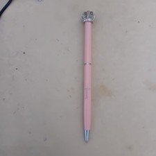 Harrods Knightsbridge London Pink crown pen with jewells Ltd ed