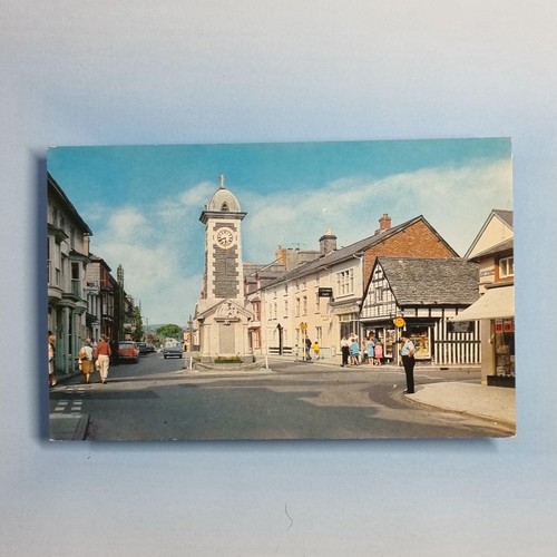Rhayader postcard c1970 - rhayader,