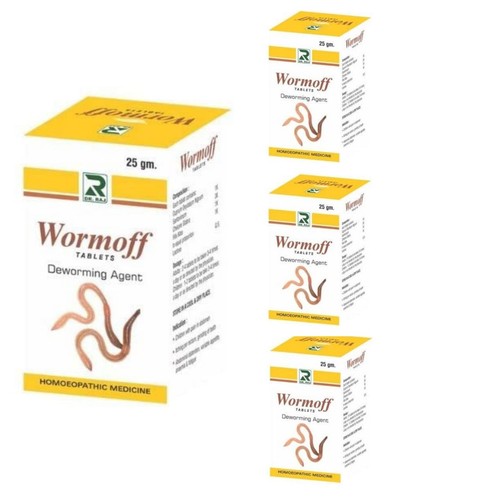 Raj wormoff tablets all - dr,