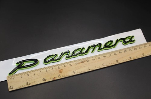 Panamera lime green rear - panamera,