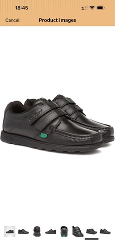 Kickers mens black leather - mens,