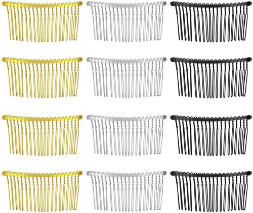 Metal slide combs - slide, teeth