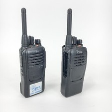 2 x icom IC-F29SR2 PMR446 Two-Way Radios License-Free
