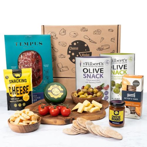 Charcuterie selection box meat - box,