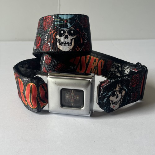 Guns roses buckle down belt - n,