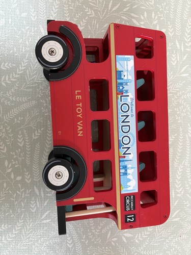 Toy van wooden london - le,