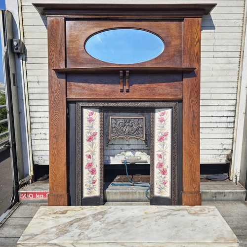 1920s mahogany fire - 1920s,