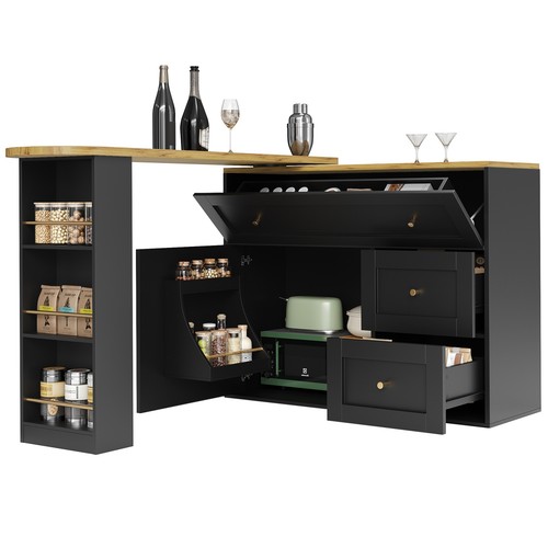 Kitchen island extendable - kitchen, bar