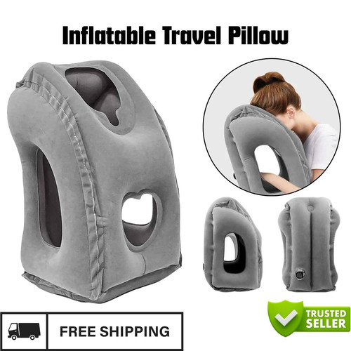 Inflatable travel pillow for - inflatable,