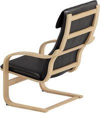 The Faux Leather Poang Chair