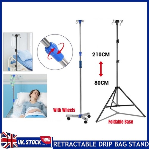 Portable pole drip - iv, bag