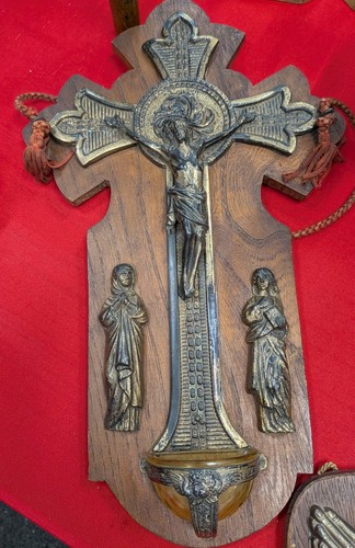 Antique french wood and brass - antique,