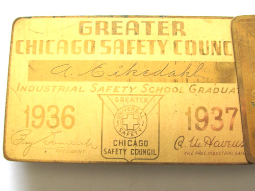 1936 metal member cards - &37,