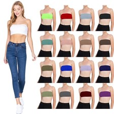 Teenagers Plain Boob Tube Bra