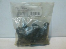 TR414 Tubeless Brass Tyre Valves & Dust Caps x25 Rubber Snap In Car Motorcycle