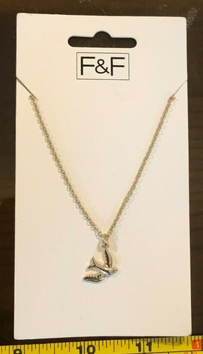 Necklace gold bird flying f - gold, f&f