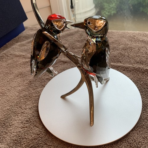 Swarovski crystal woodpeckers - swarovski,