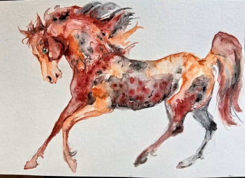 Original watercolor painting