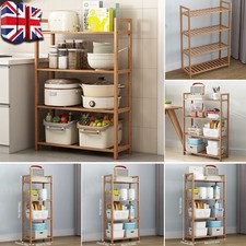 Wide 4 Shelf Tier Wooden