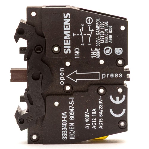 Siemens 3sb3400 contact - 3sb3400-0a,